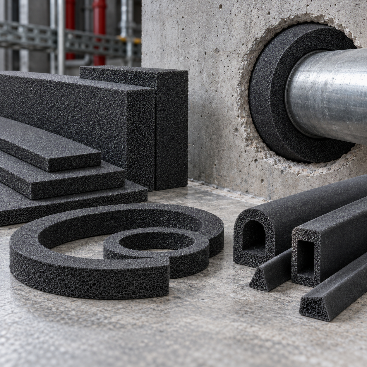 Acoustic and fire-stop seals